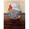 Image 3 : Laughing Buddha Figure w/ Children 5.5" x 6.5"H