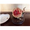 Image 2 : The Everlasting Rose on Stand, Lord's Prayer Dish & Children Figurine, Misc Sizes