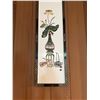 Image 6 : Qty 4 Asian Wall Panels w/ 3D Carved Vase & Floral Arrangements 12" x 36"