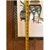 Image 9 : Qty 4 Asian Wall Panels w/ 3D Carved Vase & Floral Arrangements 12" x 36"