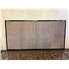 Image 6 : Asian Floral Motif 4-Panel Folding Screen w/ Maker's Mark 48" x 24"