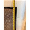 Image 8 : Asian Floral Motif 4-Panel Folding Screen w/ Maker's Mark 48" x 24"