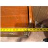 Image 9 : Wooden 2-Door Cabinet w/ Asian Characters & Inside Shelf 38" x 20" x 29"H