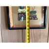Image 6 : Qty 4 Asian Wall Panels w/ 3D Carved Vase & Floral Arrangements 20"L