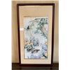 Image 1 : The Tranquility of Summer by Wei Tseng Yang w/ COA 17" x 31", Framed