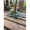 Image 6 : Qty 5 Japanese Glass Fishing Floats, Misc Sizes