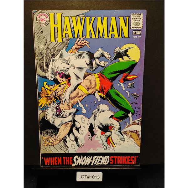 Hawkman #27 (1968) FINAL ISSUE