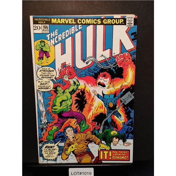 The Incredible Hulk #166 (1973) KEY ISSUE