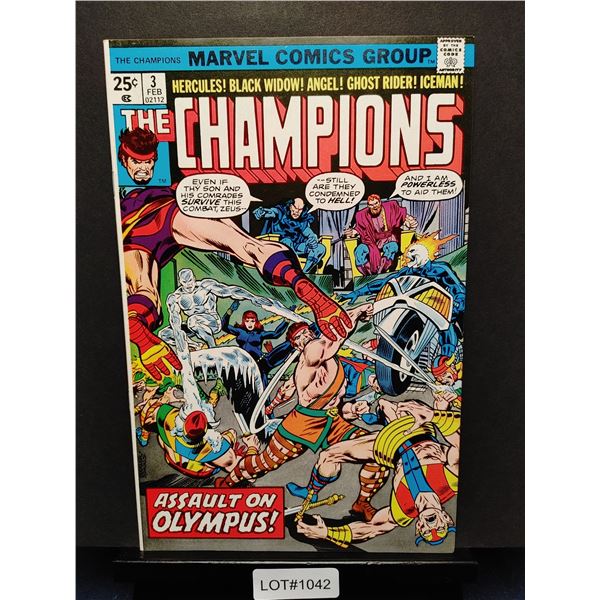The Champions #3 (1976) MVS INTACT