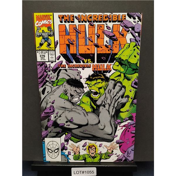 The Incredible Hulk #376 (1990) Classic Hulk Vs Hulk