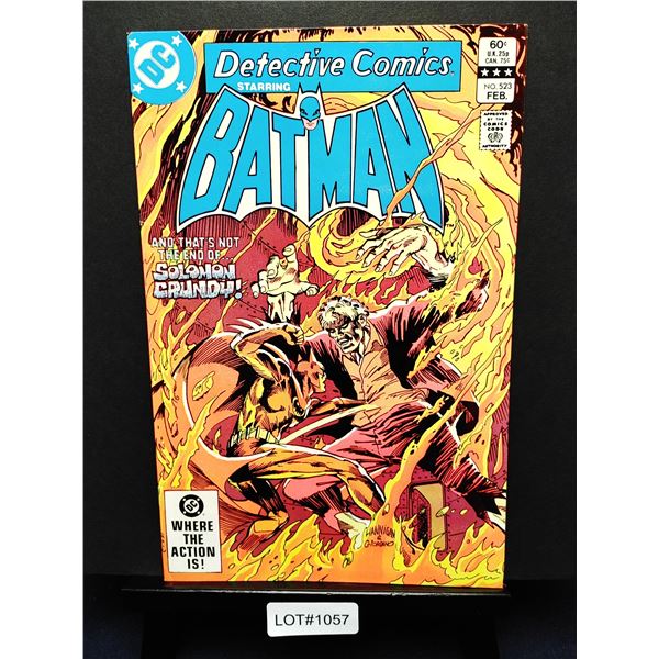 Detective Comics #523 (1982) KEY ISSUE