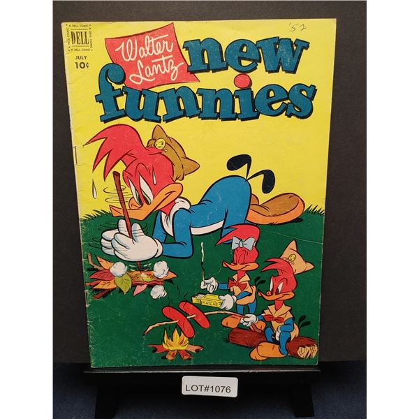 Dell Comics Walter Lantz New Funnies #185 (1952) Golden Age