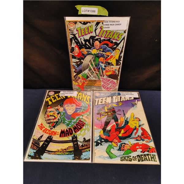 Teen Titans #15, 17, 24 (1968)