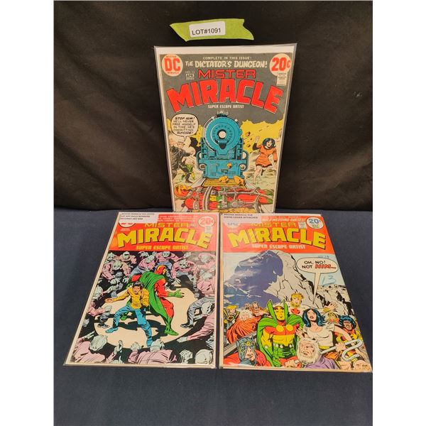 Mister Miracle # 13, 15, 18 (KEY)(1973)