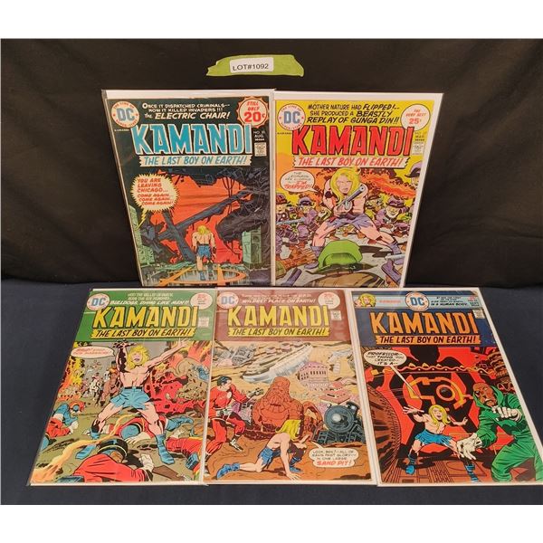 Kamandi  #20, 27, 28, 30, 33 (1974)