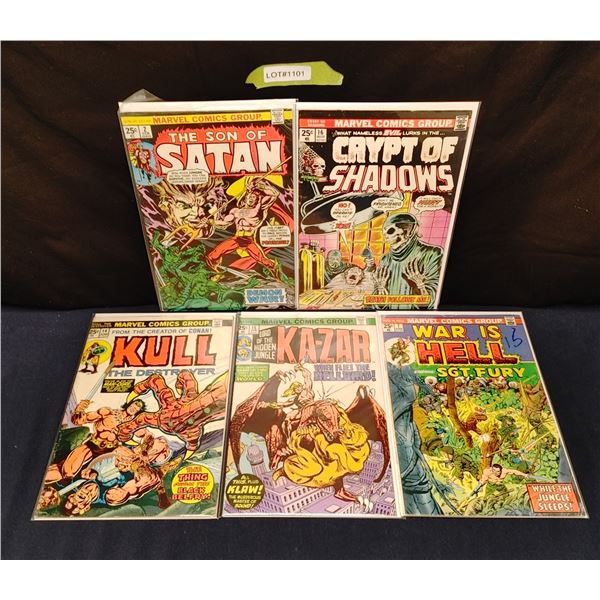 Assorted Bronze Age Marvel Horror Comics (1974)