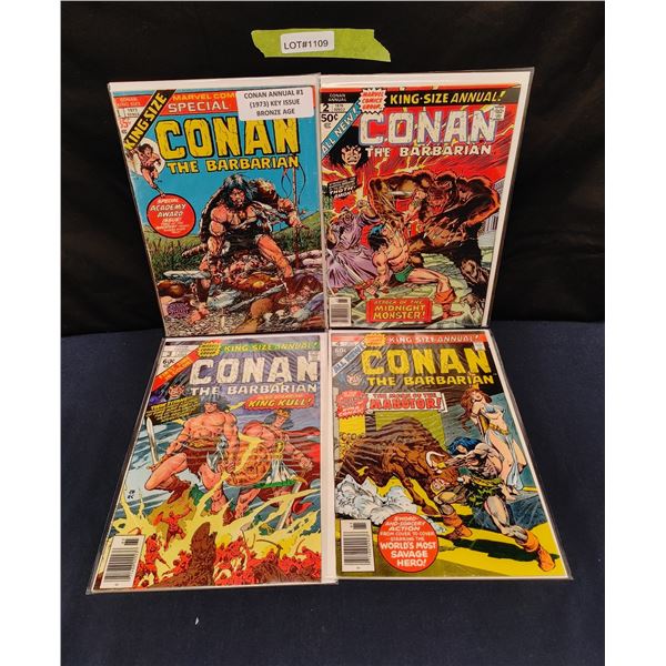 Conan Annuals #1, 2, 3, 4, (1973)