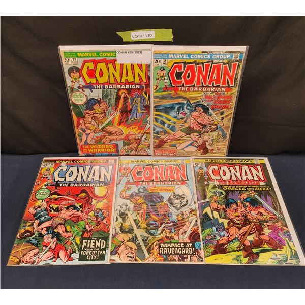 Conan #29, 35, 40, 48, 54 (1974)