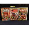 Image 3 : Conan #29, 35, 40, 48, 54 (1974)