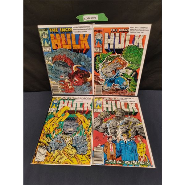 Incredible Hulk #341(NEWS), 342(NEWS), 343, 346(NEWS) (1988) Todd McFarlane