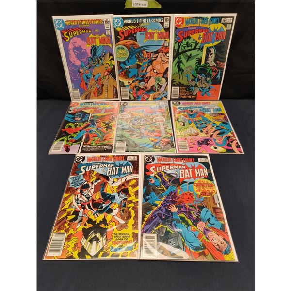 Worlds Finest (Canadian Price Variants) #287, #295, #296, #297, #303, #305, #306, #309 (1984)