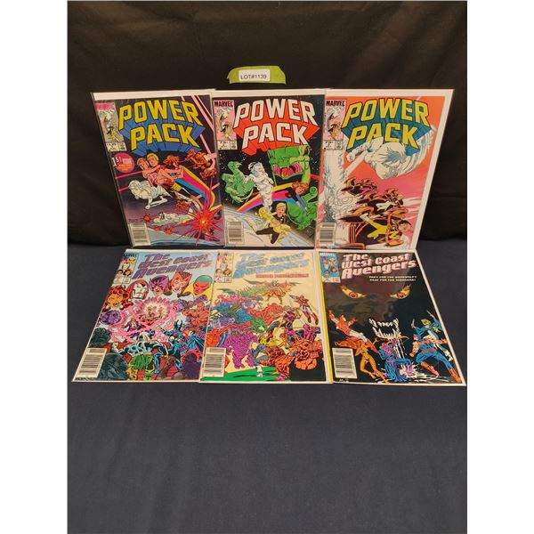 Assorted Canadian Price Variant Marvel Comics  (1980s)
