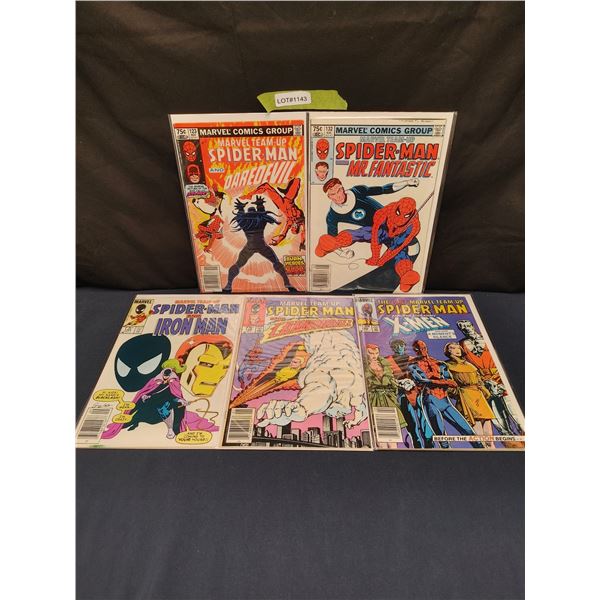 Marvel Team-Up #123, #132, #145, #149, #150 (1983)(Canadian Price Variants)