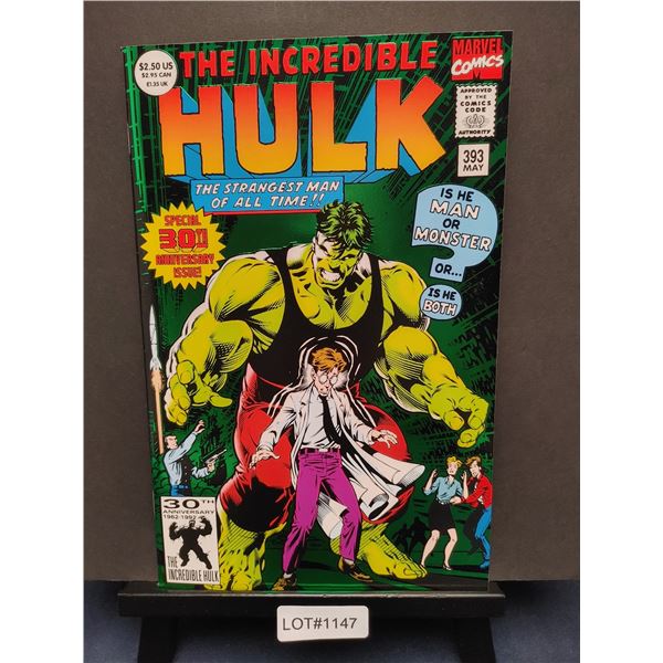 Incredible Hulk #393 (1992) (KEY) Green Foil
