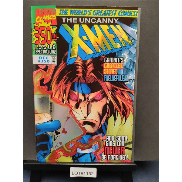 X-Men #350 (1997) Holofoil Wraparound Foldout Cover