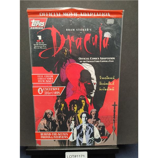 Dracula #1 (1992) 1st Published Comic by Topps Comics (KEY)