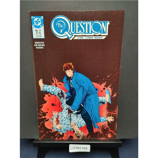 The Question #17 (1988) KEY