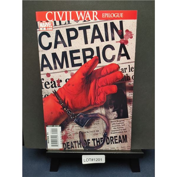 Captain America#25 (2007)  KEY