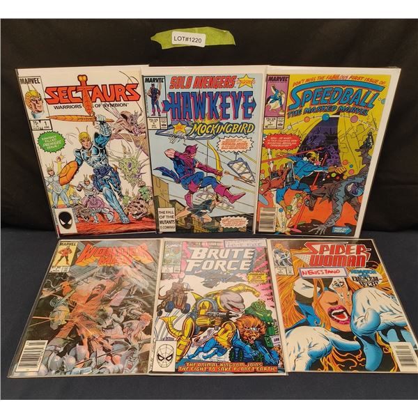 Assorted Marvel #1's (1980s)