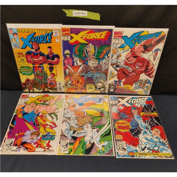 X-Force #-1, #1, #3, #5, #6, #10  (1992)
