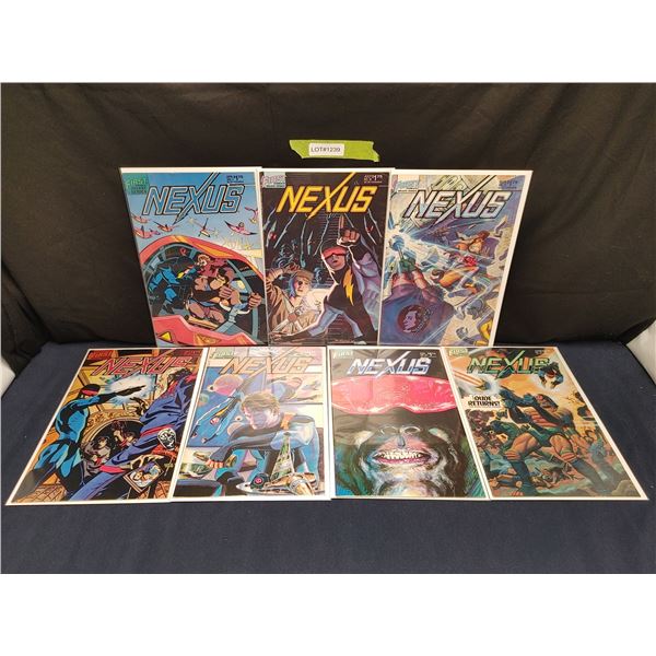 Nexus #7, #10, #11, #12, #13, #29, #33 (1983)