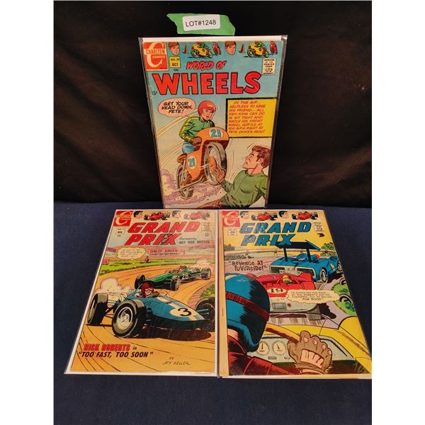 Silver Age World of Wheels #28, Grand Prix #17-18 (1967)