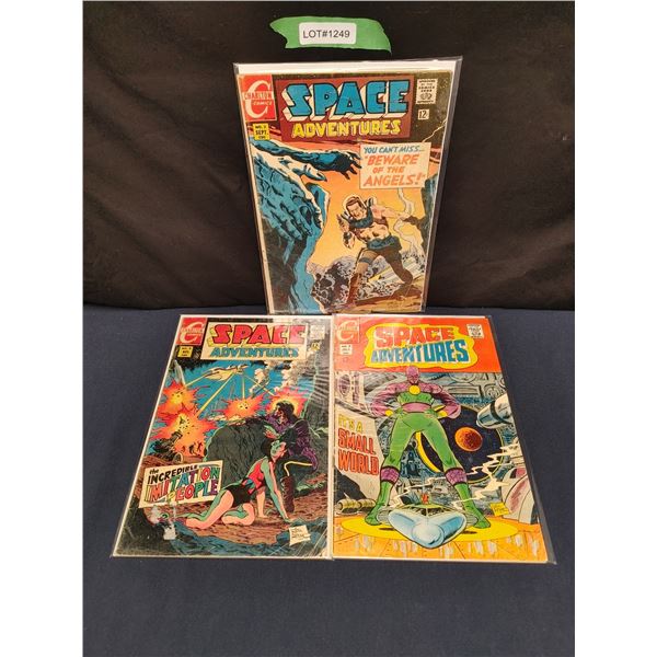 Silver Age Space Adventures #3, #4, #8 (1968)