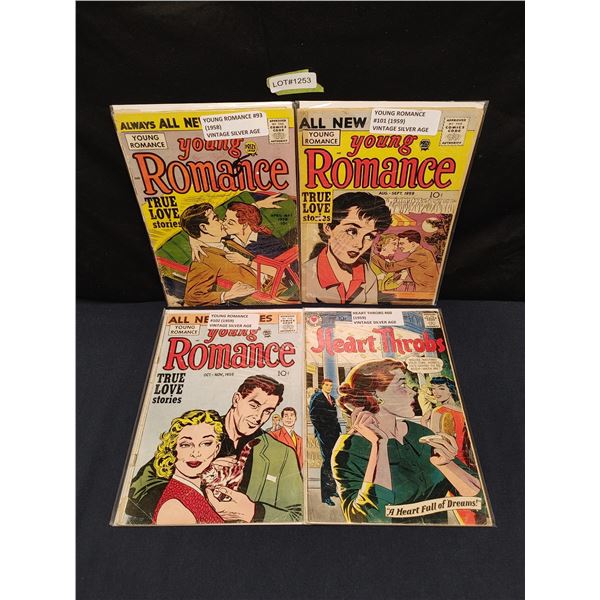 Assorted Early Silver Age Romance Comics