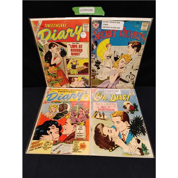 Assorted Early Silver Age Romance Comics