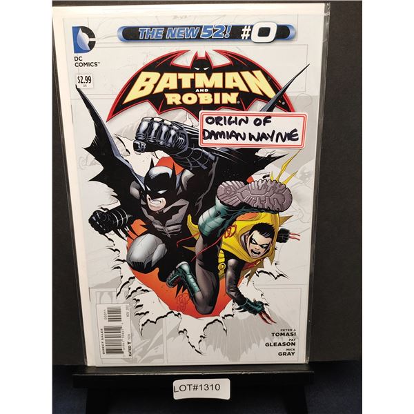 Batman and Robin #0 (2012) Patrick Gleason