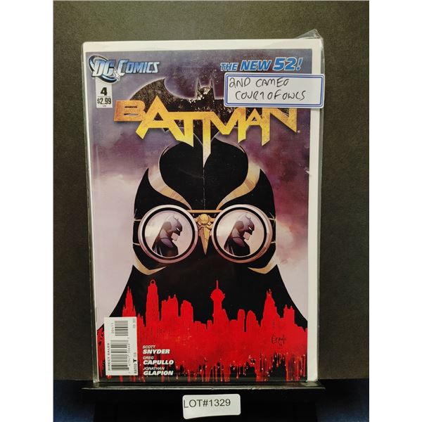 Batman #4 (2011) (KEY) Cameo The Court of Owls. Greg Capullo