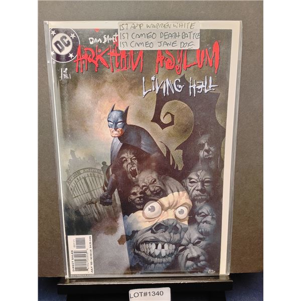 Arkham Asylum: Living Hell #1 (2003) Eric Powell Painted Cover
