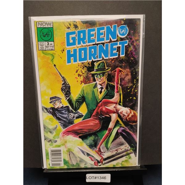 The Green Hornet  #3 (1989) Lenin Delsol Painted Cover