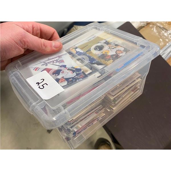 BOX OF HOCKEY CARDS