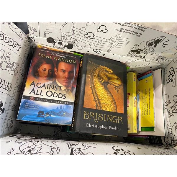 BOX LOT OF BOOKS
