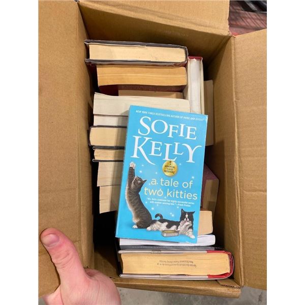 BOX LOT OF BOOKS