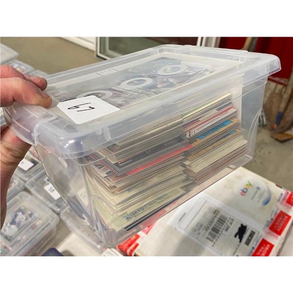BOX OF BASEBALL CARDS