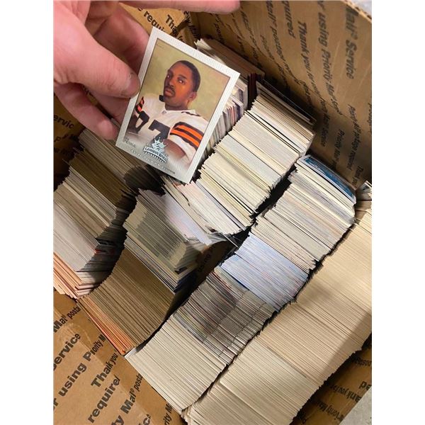 BOX OF FOOTBALL CARDS