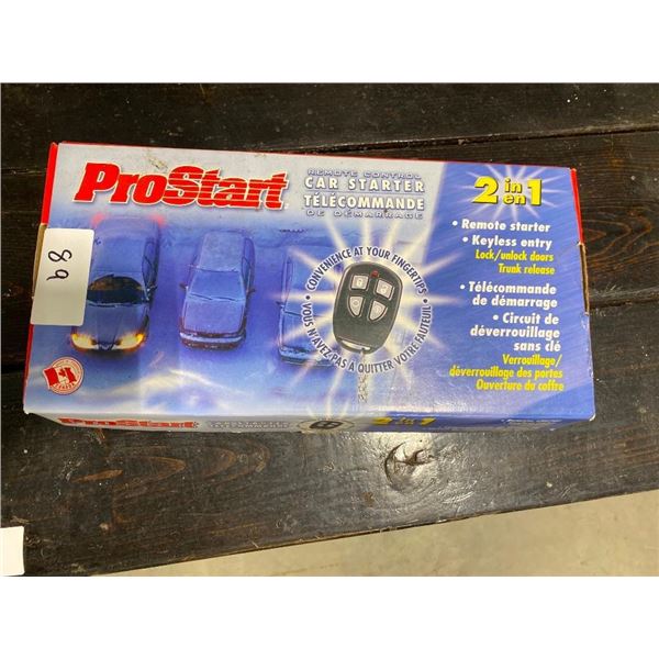 CAR AUTO STARTER- NEW