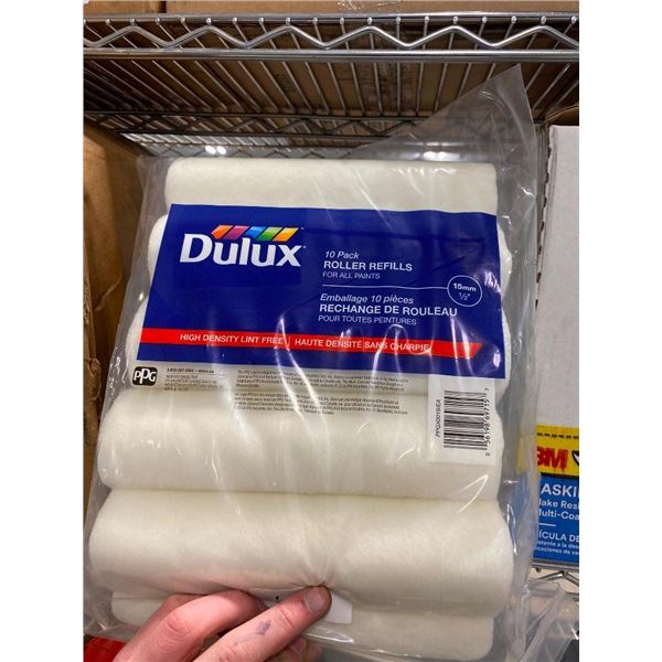 10 PACK OF PAINT ROLLER REFILLS